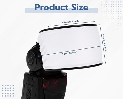 DS. DISTINCTIVE STYLE 3 Pack Flash Diffuser for Speedlight and 2 Pack Universal Cloth Flash Bounce Diffuser, Camera Flash Photography Accessories in Saudi Arabia
