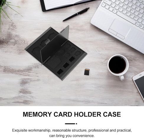 Memory Card Holder Case Black Pp Storage Box for Protection in Saudi Arabia