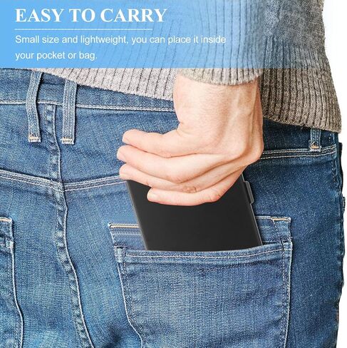 Memory Card Holder Case, Black Pp Storage Box for Cards in Saudi Arabia