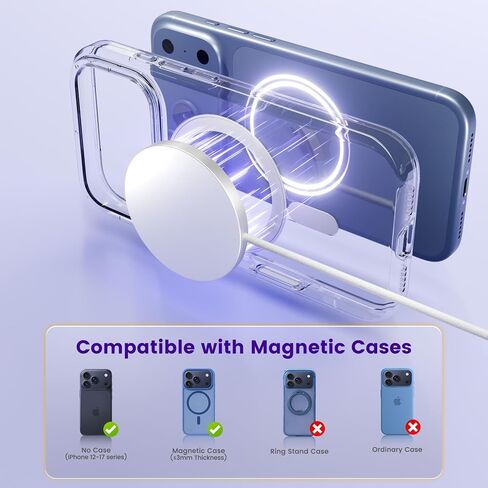 MagSafe 25W Wireless Charger for Apple Magnetic Fast Charging Pad in Kuwait