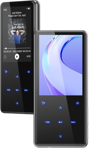 64GB MP3 Player with Bluetooth 5.3 for Kids, 2.4''Screen, Built-in Speaker in Saudi Arabia