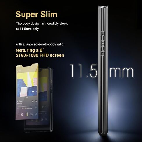 SHANLING Onix XM10 Ltd Portable Player+Leather Case,First High-End Android 13 DAP by Onix,Flagship,AK4191+AK4499EX DAC,Qualcomm 665 CPU, 6GB+128 GB,768 kHz/32 bit,DSD1024,877mW@32Ω,6-in Screen in Saudi Arabia