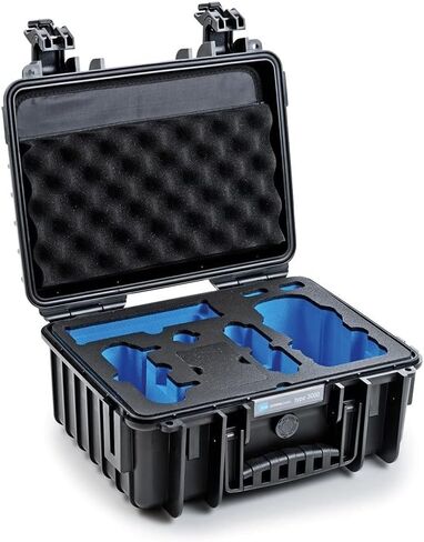 B&W International GmbH B&W Outdoor Case Type 6700 Empty Hard Case IP67 Empty Waterproof Inner Dimensions 53.5 x 36 x 22.5 cm Orange in Kuwait