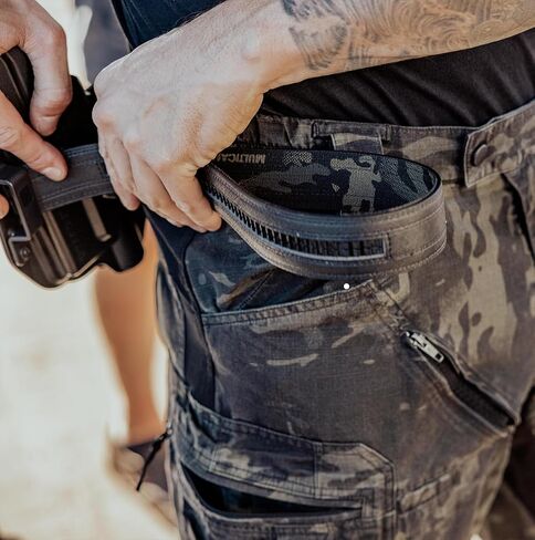 X6 BLACK BUCKLE | MULTICAM® TACTICAL GUN BELT 1.5" in Kuwait