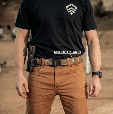 X6 BLACK BUCKLE | MULTICAM® TACTICAL GUN BELT 1.5" in Kuwait