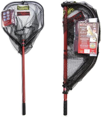 MW72NG Tournament Series Precision Landing Net, Red/Black, Hoop 20"X24" Length 72" in Kuwait