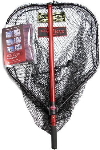 MW72NG Tournament Series Precision Landing Net, Red/Black, Hoop 20"X24" Length 72" in Kuwait