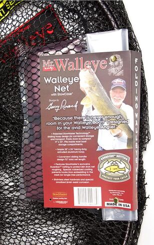 MW72NG Tournament Series Precision Landing Net, Red/Black, Hoop 20"X24" Length 72" in Kuwait