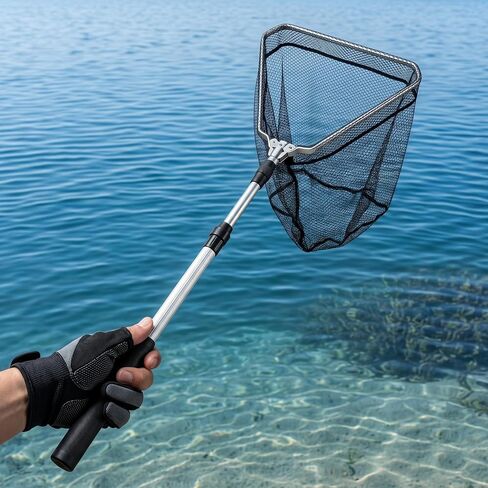 Telescopic Fishing Net – Collapsible Dip Net for Minnows & Bait in Saudi Arabia