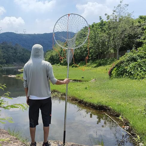 Fishing Landing Net Pole High-Load Stainless Steel Modular Fishing Rod with 10mm Threaded Connectors in Kuwait