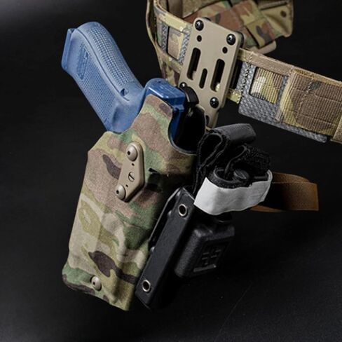 Tourniquet Holder for Gun Holster, Tactical TQ Holster w/QLS Adapter Mount, Fits 3-Hole Pattern & QLS Platforms, Police Gear in Kuwait