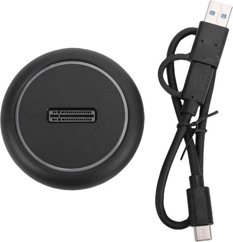 NVMe SSD Reader Adapter Toaster Style Design 10Gbps Docking Station Plug and Play Convenience for Easy Hard Drive Installation for, OS X, ABS Material in Saudi Arabia