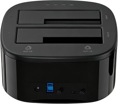 Plastics Hard Drive Dock with Wide Compatibility and Efficient Cooling External Storage Base for Home Use USB Docking Station in Kuwait