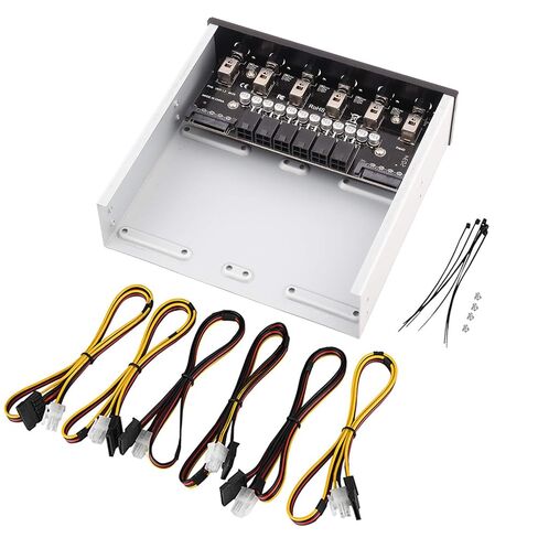 Hard Disk Selector with IDE Interfaces and for Desktop PCs, 6 Independent Power Outputs in Saudi Arabia