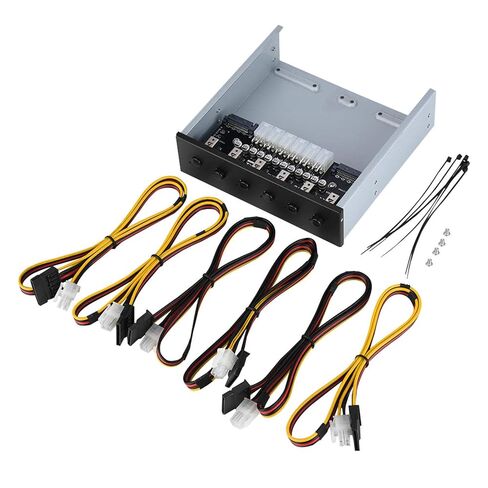 Hard Disk Selector with IDE Interfaces and for Desktop PCs, 6 Independent Power Outputs in Saudi Arabia