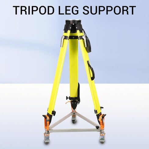 Keenso Measuring Tool Tripod Leg Stand Lightweight Aluminum Alloy Mobile Support with Wheels for Accurate Measurements Indoor and Outdoor in Saudi Arabia