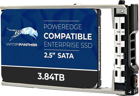 Water Panther 3.84TB SAS 12Gbps 2.5-Inch x 15mm Enterprise SSD in 13G Tray Compatible with Dell PowerEdge Servers 0N85XX 0XCRDV R430 R730 R220 R210 R820 R510 (Renewed) in Saudi Arabia