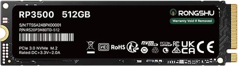 1TB NVMe SSD M.2 SSD PCIe 3.0×4, Read Up to 3,500 MB/s, M.2 2280 Internal Soild State Drive, SLC Cache 3D NAND TLC, Compatible with Laptop and PC Desktops (RP3500) in Kuwait