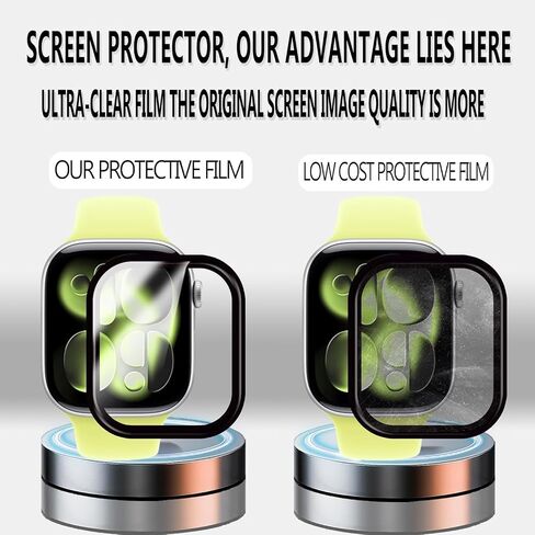 Tempered Glass Film For Apple Watch series 11（2025） 42mm Screen Protector 2-Pack in Kuwait