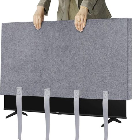 TV Cover for Moving & Packing 60"-65" Felt Flat Screens TV Wrap Protector in Kuwait