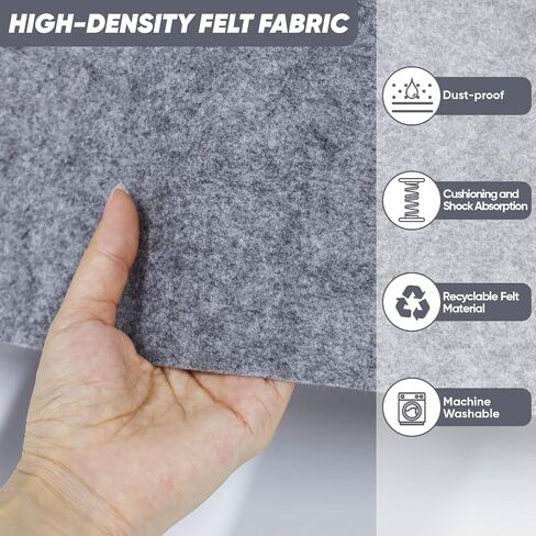 TV Cover for Moving & Packing 60"-65" Felt Flat Screens TV Wrap Protector in Kuwait