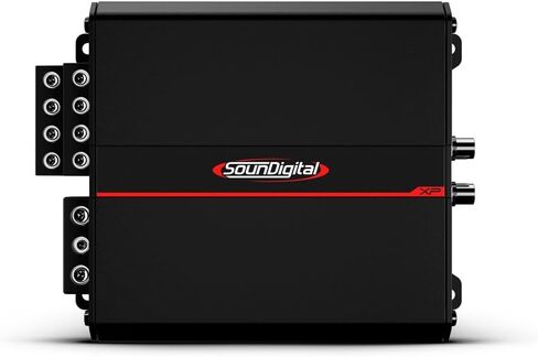 مكبر صوت للسيارة SoundDigital USA XP 2400.4 4 أوم ذو 4 قنوات، طاقة قصوى 2400 وات، أحدث طراز in Kuwait