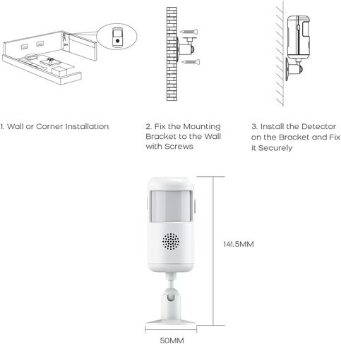 PGST زيجبي جهاز استشعار الحركة اللاسلكية إنذار طويل المدى mmWave الرادار in Kuwait