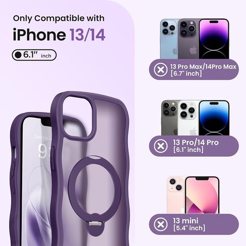 CAPRARO for iPhone 17 Pro Max Case with Magnetic Stand, Rose Gold in Kuwait