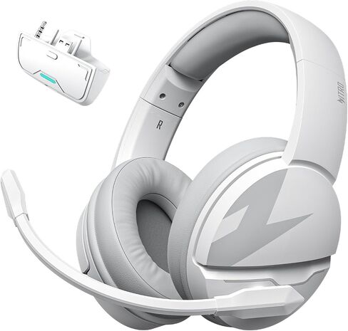 Acer 2.4Ghz Wireless Gaming Headset for Xbox Series X|S & Xbox One,Stable & 15ms Ultra-Low Latency,100Hr Battry, Bluetooth Gaming Headphones with Noise Canceling Mic for PS5,PC,Laptop, Mobile White in Saudi Arabia