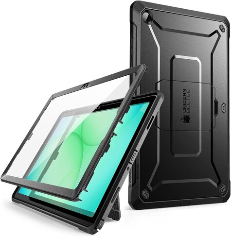 SUPCASE for Samsung Galaxy Tab A11+ Plus Case with Screen Protector, Black in Saudi Arabia