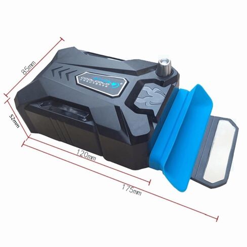 Laptop Cooling Fan 175mm – Adjustable Speed USB Vacuum Radiator for Laptop Heat Protection, Compact Air Extracting Design with Silicone Case in Saudi Arabia