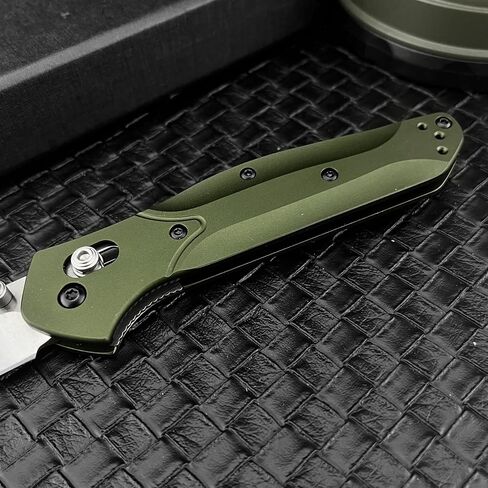 3.14 Inches D2 Steel Blade & Aluminum Handle, Thumb Stud Manual Open Folding Knife, EDC Suitable for Outdoor Camping, Hiking and Adventure, with Shoulder Straps Pocket Knife in Saudi Arabia