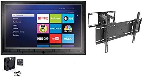 The TV Shield 44-50 Inch Outdoor TV Enclosure with Anti-Glare (Combo Pack) in Saudi Arabia
