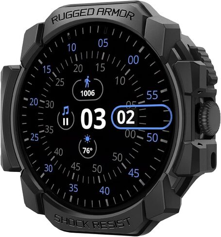Spigen Rugged Armor for Google Pixel Watch 3 45mm Case (2024) in Saudi Arabia