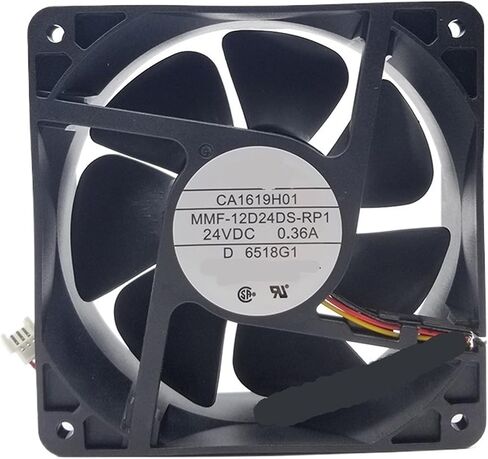 MMF-12D24DS-RP1 DC 24V 0.36A 3-wire 120X120X38mm Server Cooler Fan in Saudi Arabia