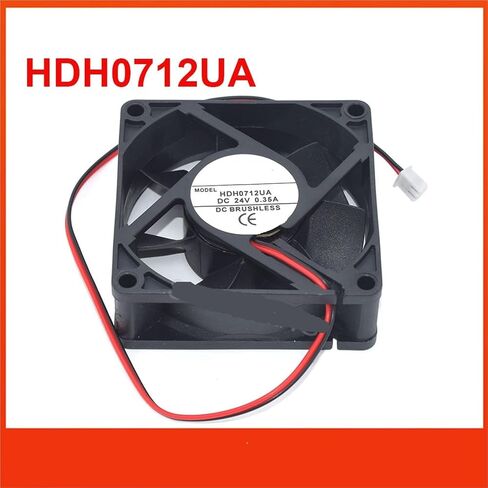 7CM Fan HDH0712UA DC24V 70x70x25MM 0.35A 2Wires Cooling in Saudi Arabia