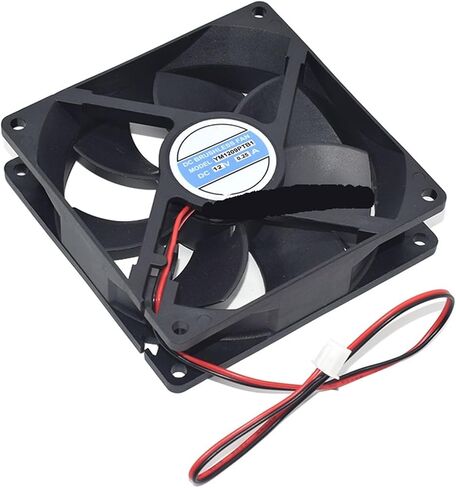 YM1209PTB1 DC 12V 0.25A 92x92x25mm 2-Wire Server Cooling Fan in Saudi Arabia