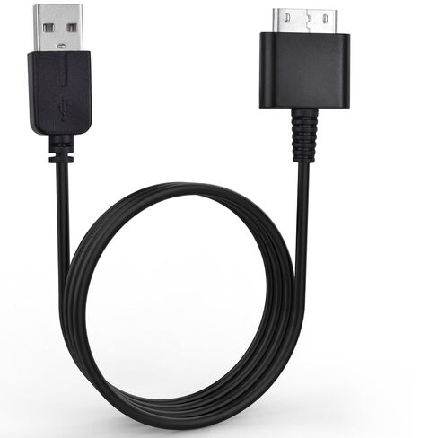 Saipomor PSP Go Charger Cable, 2-in-1 USB Data Sync & Charging Cord for Sony PSP Go, Replacement USB 2.0 Transfer & Power Cable, 3.3FT in Saudi Arabia