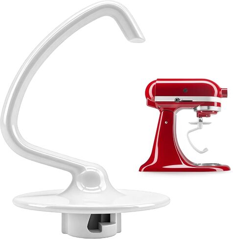 Food-Grade Dough Hook for Kitchenaid Stand Mixer, Fits 4.5-5Qt Tilt-Head Stand Mixer Attachments for Kitchenaid Mixer, Dishwasher Safe in Kuwait