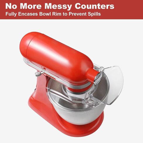 3.5 Qt Pouring Shield for KitchenAid Artisan Mini Tilt-Head Mixer in Kuwait