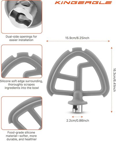 Silicone Flex Edge Beater for KitchenAid 4.5-5 QT Tilt Head Stand Mixer in Kuwait