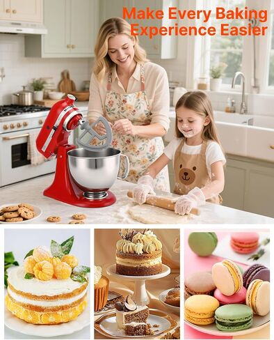 Silicone Flex Edge Beater for KitchenAid 4.5-5 QT Tilt Head Stand Mixer in Kuwait