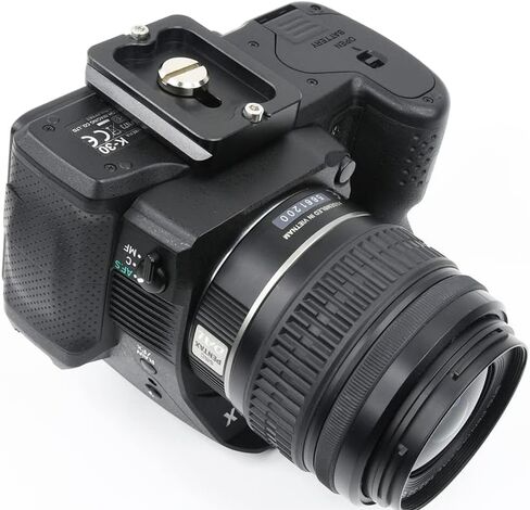 Foto&Tech Metal 50mm PU-50 Quick Shoe Plate, ¼ Screw Camera Tripod Mounting Plate with Anti-Slip Rubber Pad Compatible with Arca-Swiss System Type Ballhead (2 Pieces) in Saudi Arabia