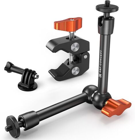 K&F CONCEPT 9.8" Magic Arm Clamp with Phone Holder in Saudi Arabia