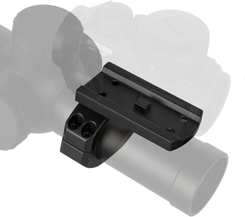 Monstrum Low Profile Piggyback Red Dot Ring Mount for Rifle Scopes | 30 mm | Compatible with Aimpoint Micro T1/T2 Footprint in Saudi Arabia
