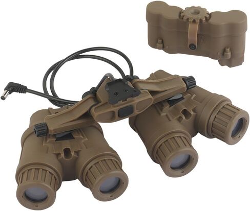 Side Flipping NVG-18 Dummy Model,for Tactical Helmet NVG Mount Airsoft GPNVG 18 NVG Cosplay Display Movie Props-No Function in Saudi Arabia