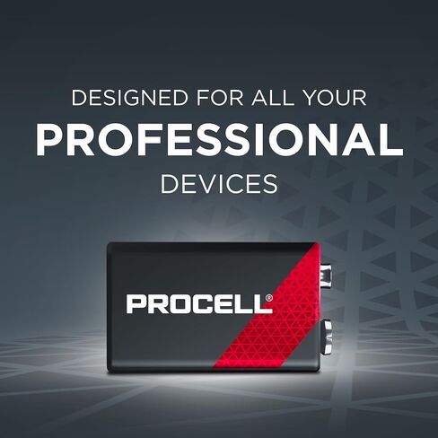 PROCELL 9V Alkaline Batteries for Smoke Detectors, 72 Count Bulk Pack in Kuwait