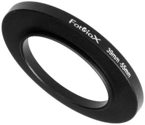 Fotodiox Metal Step Up Ring, Anodized Black Metal 39mm-55mm, 39-55 mm in Saudi Arabia