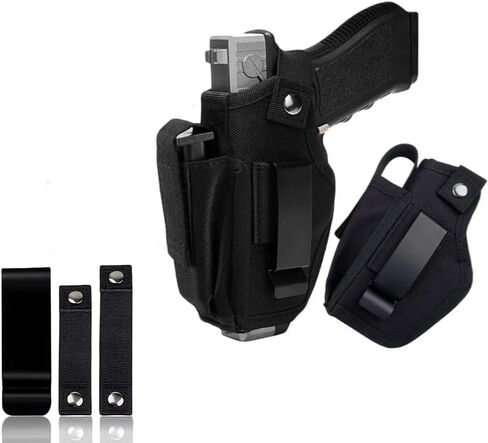 Gun Holster for Men/Women,for 9MM and 380 Pistols, 1911 Holster Glock 19 17 42 43 43x Accessories Suitable for Most Handguns Concealed Carry Holster in Saudi Arabia