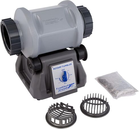 Frankford Arsenal Rotary Tumbler and Accessories with Media Separator, Cleaning Essentials, For Brass Cleaning, Reloading, and Gunsmithing in Saudi Arabia
